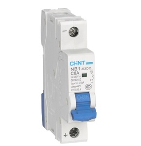 Interruptores de Circuito en Miniatura Eléctricos Mcb de Alta Calidad para Uso Industrial, 16a 63a 220v 1P 2P 3P 4P Disyuntor - Product Image 2