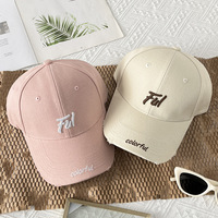 Casquette de baseball personnalisée en pur coton avec motif imprimé, broderie de lettres, design japonais à trous, style hip-hop pour hommes et femmes