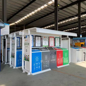 Poubelle intelligente à induction avec couvercle ouvert Poubelles intelligentes Poubelle intelligente avec évier pour le lavage des mains - Product Image 3