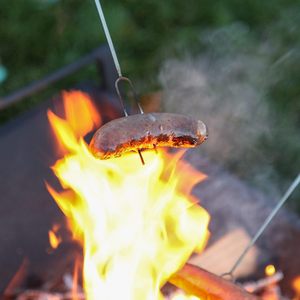 Brochettes à Marshmallow Personnalisées en Acier Inoxydable avec Manche en Bois pour Barbecue et Kebab - Product Image 6