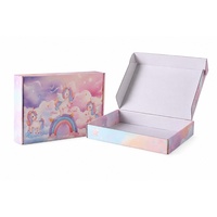 Boîtes d'expédition personnalisées en carton kraft ondulé imprimé avec logo sur mesure, vente en gros pour vêtements, chaussures et chapeaux, e-commerce