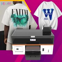 Imprimante DTG d'usine MTuTech Machine d'impression de t-shirts à station unique adaptée à la personnalisation de vêtements personnels