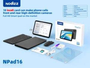 Mới Nhất Npad 16 Dành Cho Người Lớn 10 Inch Thông Minh <span class=keywords><strong>Tablet</strong></span> <span class=keywords><strong>PC</strong></span> <span class=keywords><strong>Android</strong></span> <span class=keywords><strong>Sim</strong></span> Thẻ Máy Tính Bảng Với Chuột Và Bàn Phím Chất Lượng Tốt - Product Image 3