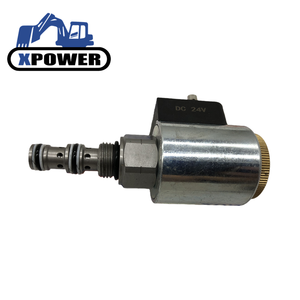 Pompe à piston hydraulique Xpower 24V avec électrovanne 177-6820 159-9458 1776820 pour compacteur et excavatrice CS-563D CS-531D – Garantie 6 mois - Product Image 2