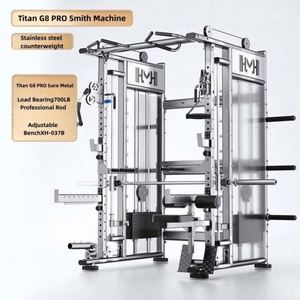 Wholesale Commercial Use MR MR5RS Silver Steel & <b>ABS</b> Durable Eco-friendly Smith Machine for Multi-Functional Gym Training - Product Image 6