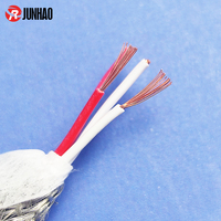 JUNHAO 4-adriges 20AWG PVC-Abgeschirmtes Verseiltes Blankkupferkabel für Industrie-/Computeranwendungen