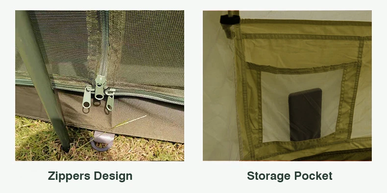 Wholesale High Quality Waterproof Canvas Outdoor Winter Green Army Canvas Camping Military Tent