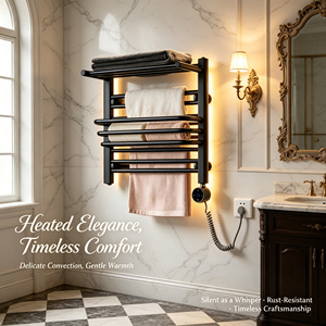 Scaldasalviette Elettrico a Filo Fisso per Bagno e Appartamento, Installazione Flessibile, Barra Riscaldante, Facile <span class=keywords><strong>da</strong></span> Montare <span class=keywords><strong>Fai</strong></span>-<span class=keywords><strong>da</strong></span>-<span class=keywords><strong>te</strong></span> - Product Image 6
