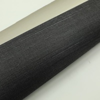 Revêtement mural en sisal noir violet naturel de haute qualité, papier peint en toile de jute de couleur unie moderne pour la décoration d'hôtels, de villas et de boutiques