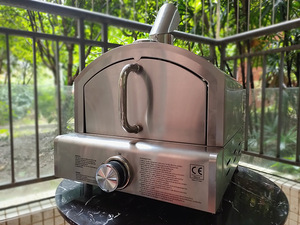 Horno de Pizza de Gas de acero inoxidable directo de fábrica, Parrilla portátil <span class=keywords><strong>para</strong></span> acampar al aire libre <span class=keywords><strong>para</strong></span> tostadas y hornear <span class=keywords><strong>para</strong></span> uso doméstico y hotelero - Product Image 6