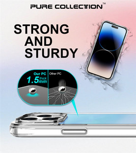 Funda Magnética Rígida con Protección Trasera para <span class=keywords><strong>iPhone</strong></span> 15 <span class=keywords><strong>Pro</strong></span>, 16E, 15, 11, 12, 13 Mini, 14+, 17 <span class=keywords><strong>Pro</strong></span> Max, Air Plus - Product Image 5