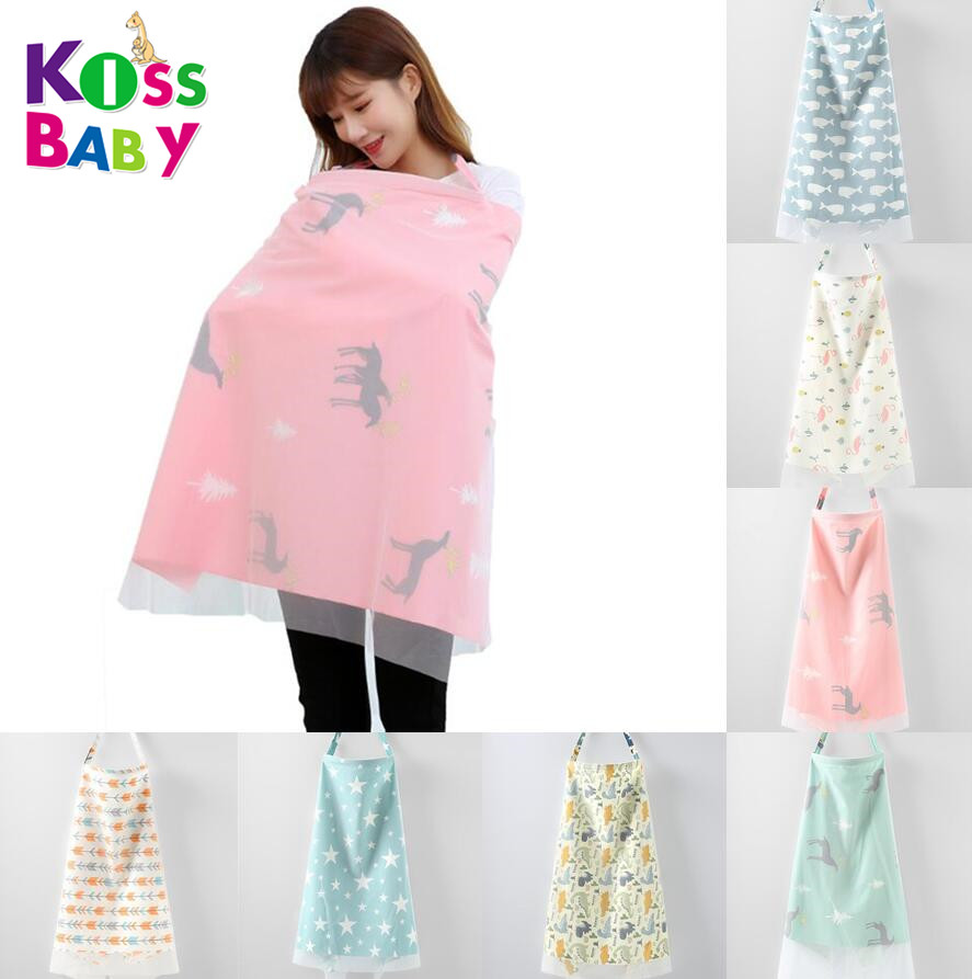 Оптовая продажа, 100% хлопок, дышащие детские Чехлы для кормления грудью