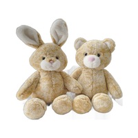 2025 vente chaude personnaliser professionnel faire des poupées sur mesure PP remplissage doux et respectueux de la peau lapin jouets en peluche pour enfants poupée