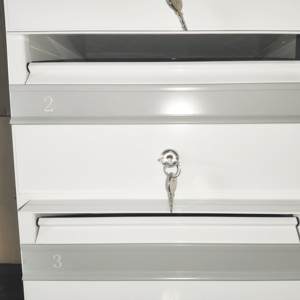 Buzón comunitario de acero al carbono personalizado OEM, buzón de aluminio de acero inoxidable, grupo de buzón de fabricación de chapa metálica - Product Image 4