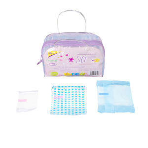 <b>Cheap</b> Wholesale Soft Cotton Surface Winged Sanitary <b>Pads</b> for Women Wholesale Good Absorbency and Leak Proof - Product Image 2