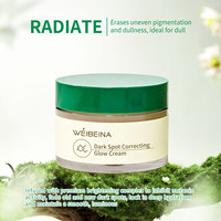 Crème éclaircissante anti-taches OEM/ODM avec Alpha Arbutin, Niacinamide et extrait de Heartleaf pour unifier le teint et atténuer les taches pigmentaires
