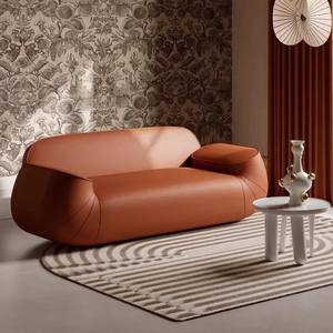 Juego de Sofás Seccionales Modulares de Tela, Estilo Italiano, Diseño <span class=keywords><strong>George</strong></span> 2025, Individual y Doble, Relleno de Espuma de Alta Densidad, para Sala de Estar - Product Image 2