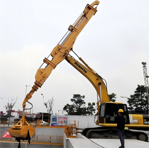 XE400, flèche télescopique de 26 m, chargement/déchargement de fosses de fondations profondes, construction de caissons de ponts, tranchées profondes, pipelines - Product Image 3