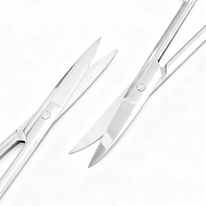 กรรไกรตัดผ้าก๊อซทางการแพทย์สแตนเลส กรรไกรผ่าตัดศัลยกรรมตกแต่งผิว กรรไกรผ่าตัดตา กรรไกรตรง/โค้ง - Product Image 4