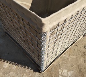 Mur de gabions soudés robustes pour barrière défensive et bastion de protection - Product Image 3