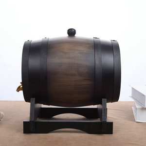 Fûts rétro en bois <span class=keywords><strong>de</strong></span> chêne <span class=keywords><strong>de</strong></span> 3L bon marché pour le vin et le whisky Logo laser personnalisé Seau à <span class=keywords><strong>bière</strong></span> Capacité <span class=keywords><strong>de</strong></span> <span class=keywords><strong>5L</strong></span> - Product Image 6