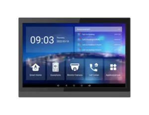 Tuya interkom remote control 10 inci IP & WIFI, Tablet pintar Video pintu telepon sistem keamanan untuk Apartemen Vila bangunan