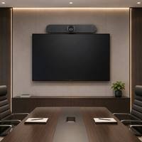 Sistem Konferensi Video Kamera Ultra HD 5x EPTZ 4K BF Mikrofon/Speaker Pelacak Suara All in One Video Bar