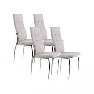 Diana Pack of <b>4</b> Home Furniture <b>Dining</b> <b>Chairs</b> - Product Image 2