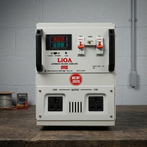 Alimentation électrique monophasée automatique à économie d'énergie LiOA DRII II 3kVA avec technologie de fil de cuivre - Product Image 2