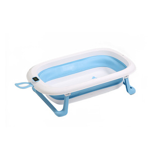 Bañera para Bebé Plegable y Reforzada con Sensor de Temperatura y Soporte para Bebés de 0 a 12 Meses - Product Image 1