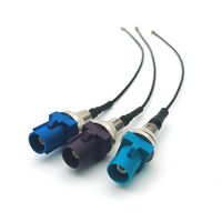 Câble coaxial pigtail U.FL vers Fakra mâle étanche pour antenne GPS/4G/5G de voiture