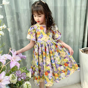 Vendita all'Ingrosso Nuovi Vestiti Estivi per <span class=keywords><strong>Ragazze</strong></span> 4-12 Anni, Abbigliamento in Stile Coreano, Prodotto Più Venduto - Product Image 1