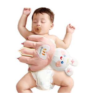 Huiqing électrique bébé apaisant paume main automatique tapotant sommeil compagnon batteur aide au sommeil oreiller sucette jouets - Product Image 1