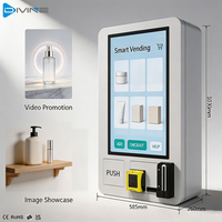 Idées d'affaires à faible investissement : Distributeur automatique mural intelligent de préservatifs de 32 pouces avec écran LCD pour adultes