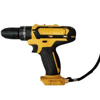 Ensemble perceuse-visseuse électrique sans fil professionnelle rechargeable au lithium, outils électriques pour le bricolage à domicile