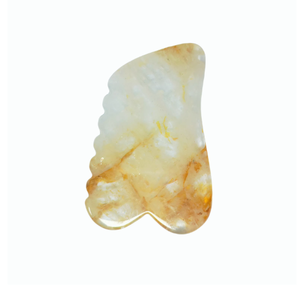 China Huizhou Manufacturer Best Price Wholesale Golden Healer Crystal Scraping Stone Facial Glow Boosting Skincare <b>Massage</b> <b>Tool</b> - Product Image 1