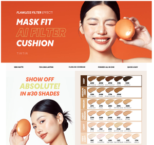 Crème coussin filtrante AI For Mask Fit 18g 19C Petal coréenne pour la correction du teint et l'éclaircissement uniforme du teint - Product Image 2