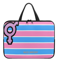 Sac pour ordinateur portable Straight Ally Rainbow, étui fin pour ordinateur portable avec fermeture éclair de qualité supérieure, sac portable pour tablette, grande capacité