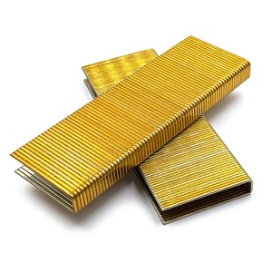 Agrafes en acier galvanisé bleu pour <span class=keywords><strong>béton</strong></span> F10 F20 F50 <span class=keywords><strong>à</strong></span> tige lisse pour pistolet pneumatique - Product Image 5