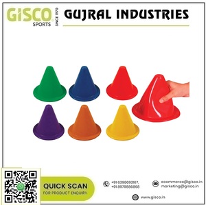 Cône flexible 16 CM de PVC d'approvisionnement direct d'usine utilisé pour le trafic et la sécurité en particulier dans les travaux routiers - Product Image 2