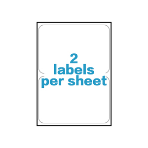 Etiquetas de PET A4 para Impresora de Inyección de Tinta y <span class=keywords><strong>Láser</strong></span>, Brillantes/Blancas/Transparentes/Semitransparentes, Etiquetas Adhesivas en Blanco, Aptas para Impresoras de Inyección de Tinta - Product Image 2
