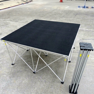 Wedding Design Portable Quick <b>Stage</b> Aluminum Alloy Mobile Detachable <b>Stage</b> <b>Platform</b> For Event - Product Image 1