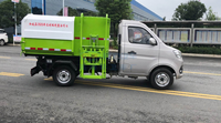 Camion benne latérale diesel Euro 6 5 m³ 4x2 léger à chargement automatique pour la collecte des déchets municipaux et résidentiels