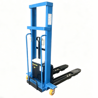 Nouvelle Chariot élévateur à palettes électrique de qualité stable, monté sur camion, léger, portable, mini, capacité de charge 800 kg