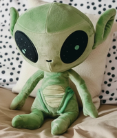 Peluche réaliste Alien vert 20cm Anime poupée peluche personnalisée animaux en peluche