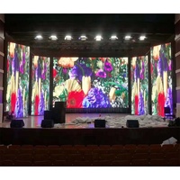 Layar LED Sewa HD P3.91 Warna Penuh untuk Dalam Ruangan OEM LED VISUAL Perakitan Tanpa Sambungan Antara Modul Panel Video Tampilan Dinding