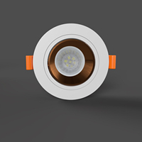 Keou Réglable 5W 7W LED Spot Luminaires Gu10 Mr16 LED Module Installation Plafond 3000K Couleur Salon Chambre à coucher