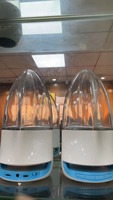Vente chaude Smart Water Dancing avec Musique Rythme Haut-Parleur Mate intelligent Affichage Lampe Aimant Liquide Bureau Décor Cadeaux