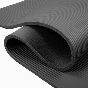 Nbr Yoga Mat 185x61x1cm Thickened Non Slip Shock Absorbing For Men Aerobics Exercise Mat - Product Image 1