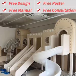 Premium Modern Indoor Playground Soft Play Equipment Set for Kids Commercial Children's Playground with Slide and Ball Pool - Product Image 2